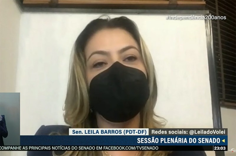 Leila defende regime fiscal sustentável e mais verba para esporte