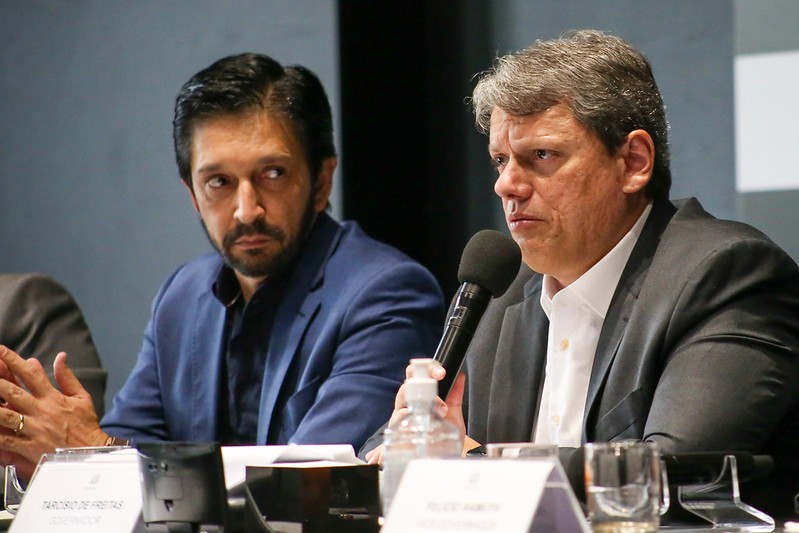 Tarcísio discute plano de cooperação com a prefeitura da capital
