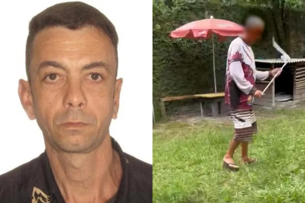 Depois de matar o próprio irmão com uma barra de ferro, criminoso é preso na casa da vítima;sem remorso