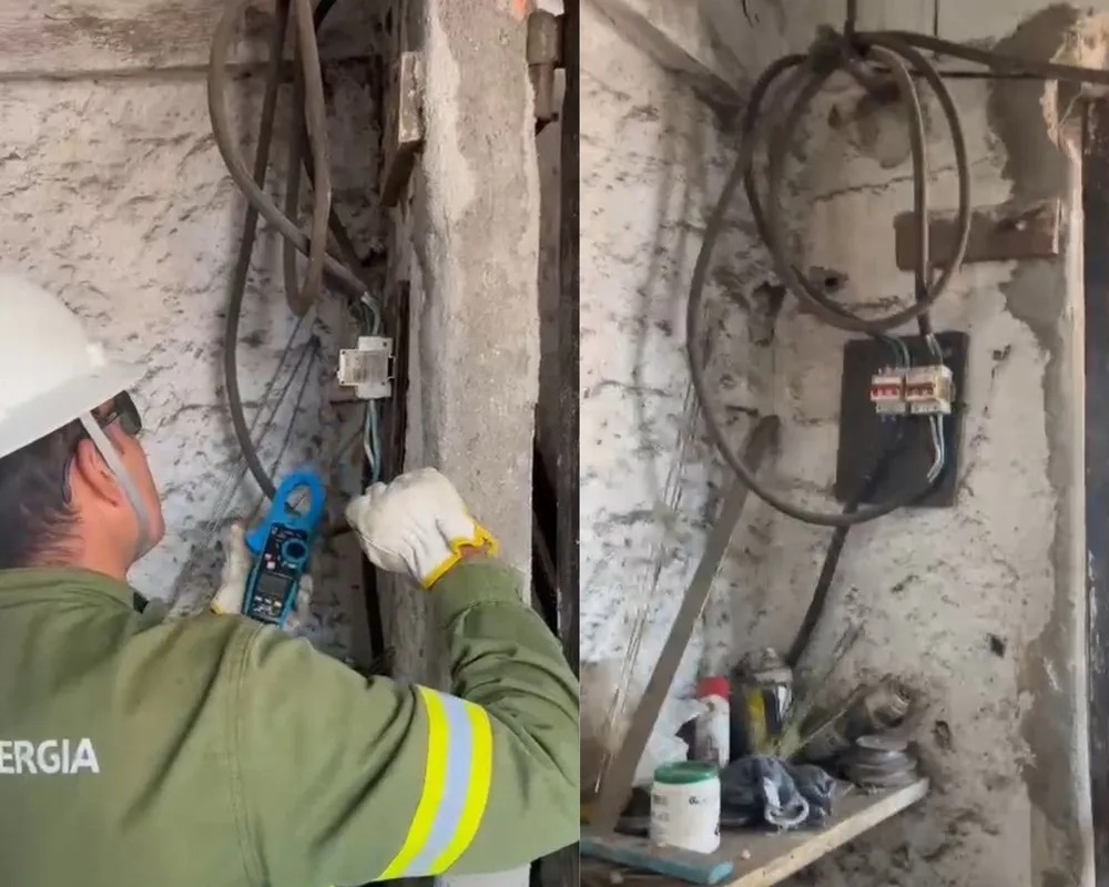 Rede clandestina desviava energia suficiente para abastecer 4 mil casas