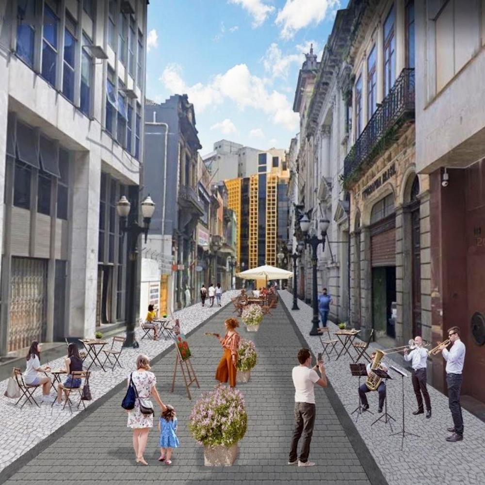 Rua XV vai ganhar nova 