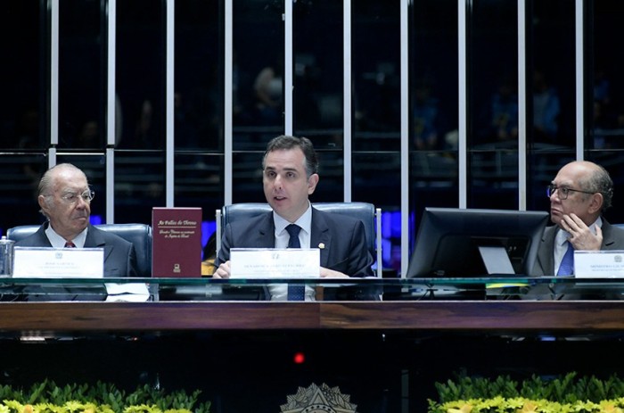 No Dia do Parlamento, Rodrigo Pacheco condena atos golpistas de 8 de janeiro