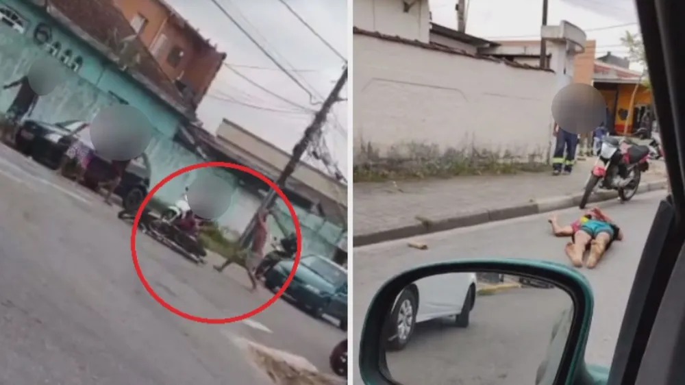 Vítima de fake news;homem quase é linchado sob suspeita de furto de moto;está na UTI