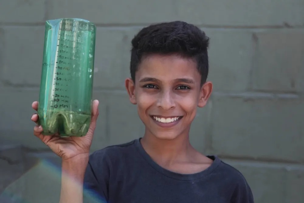 Adolescente de 13 anos coleta dados oficiais sobre chuva para Centro Nacional de Monitoramento de Desastres Naturais