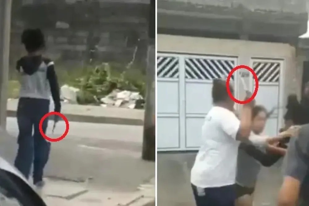 Disputando o amor de um garoto, duas adolescentes brigam e uma é esfaqueada