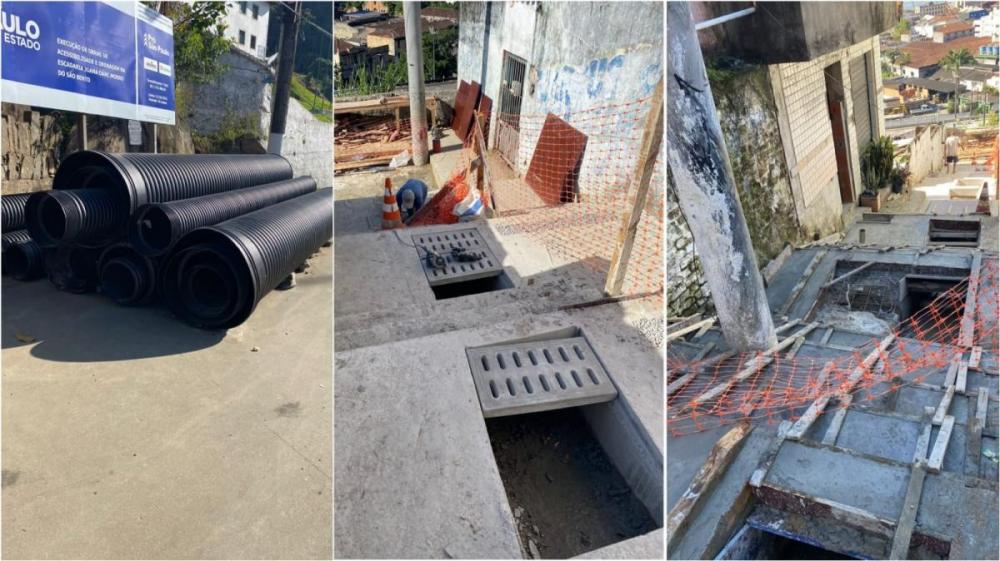 Governo de Santos garante que revitalização de escadaria em morros será concluída no segundo semestre