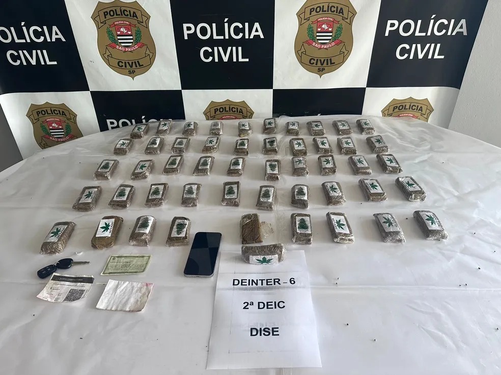 Polícia pega mulher com 5 quilos de Haxixe;ela abastecia os morros de Santos