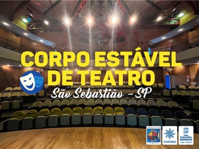 Fundass está com inscrições abertas para vagas remanescentes no Corpo Estável de Teatro de São Sebastião 2023