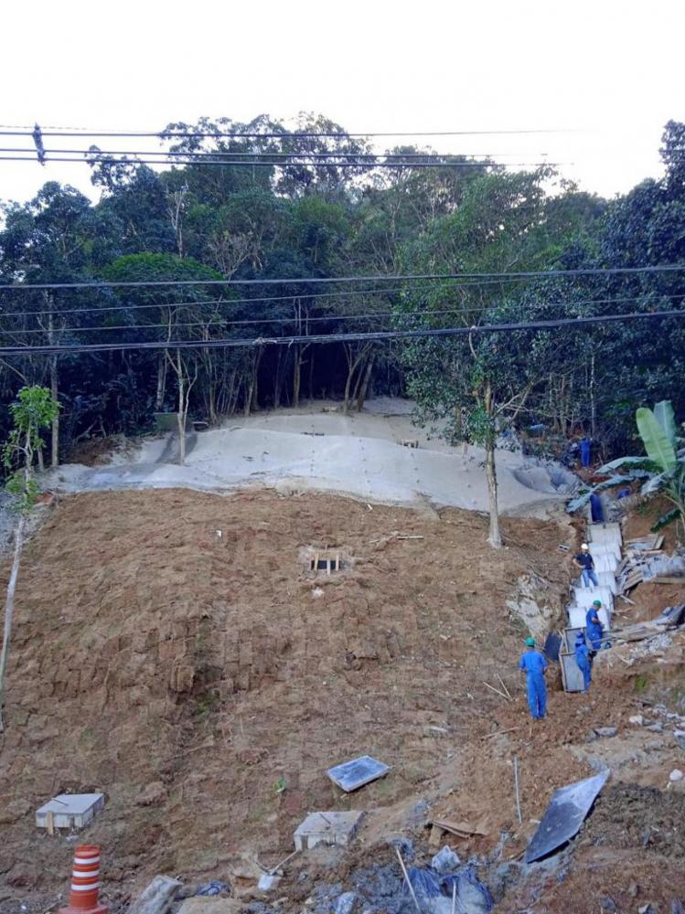 Obras de proteção das encostas chegam na reta final;mais R$ 3,1 milhões 