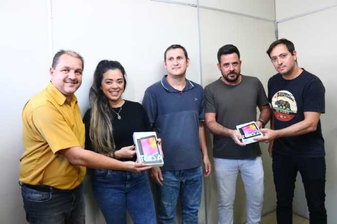 SEFAZ entrega tablets à fiscalização de posturas para agilizar procedimentos