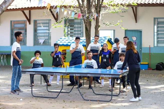 Prefeitura de São Sebastião instala áreas de lazer em alojamentos de atletas nos Jogos Regionais