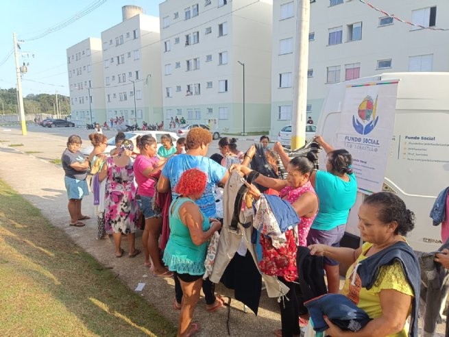 Fundo Social de São Sebastião realiza ação solidária de férias para crianças abrigadas em conjunto habitacional de Bertioga