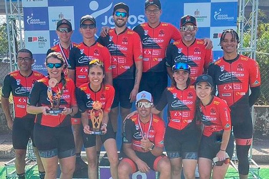 Equipes feminina e masculina de Ciclismo do Time PG garantem medalhas de bronze nos Regionais