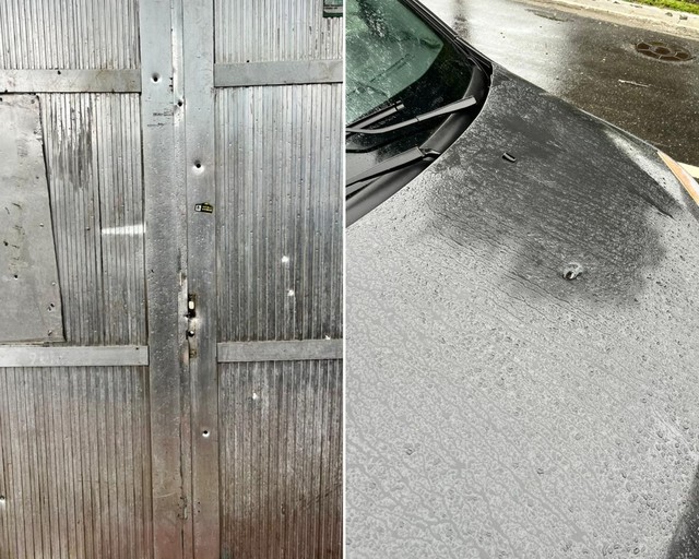 Bandidos atiram contra casa e carro de policial; ninguém ficou ferido 
