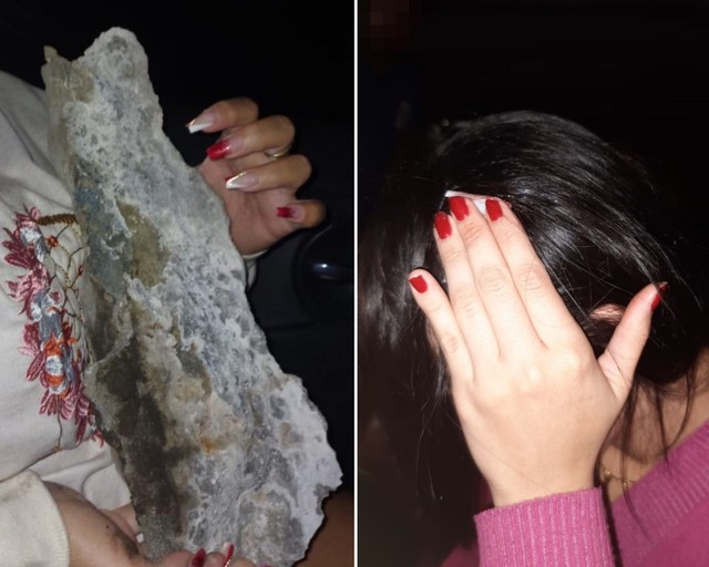 Pedaço de concreto de 10 quilos se solta e atinge mulher; está internada 