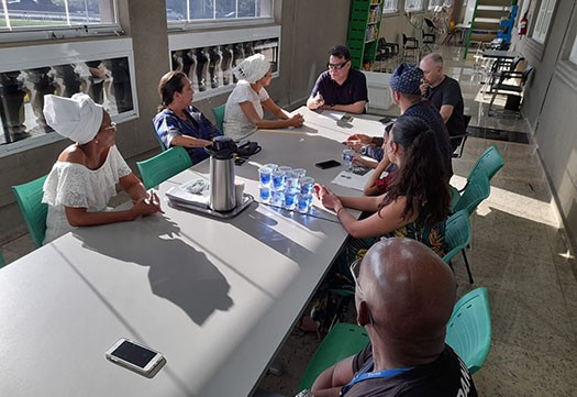 Reunião discute ações culturais voltadas para religiões de matrizes africanas