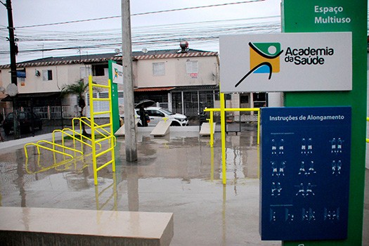 Academia da Saúde Mirim é entregue à população