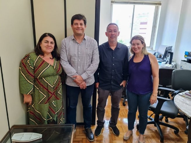 SEMAM participa de reunião na Superintendência Federal de Pesca e Aquicultura do Estado de São Paulo