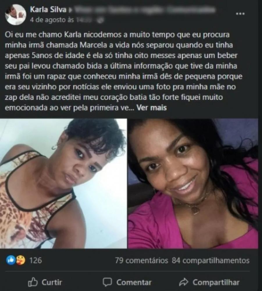 Depois de 36 anos, em Santos, mãe e filha se reencontram se nunca terem saído da cidade