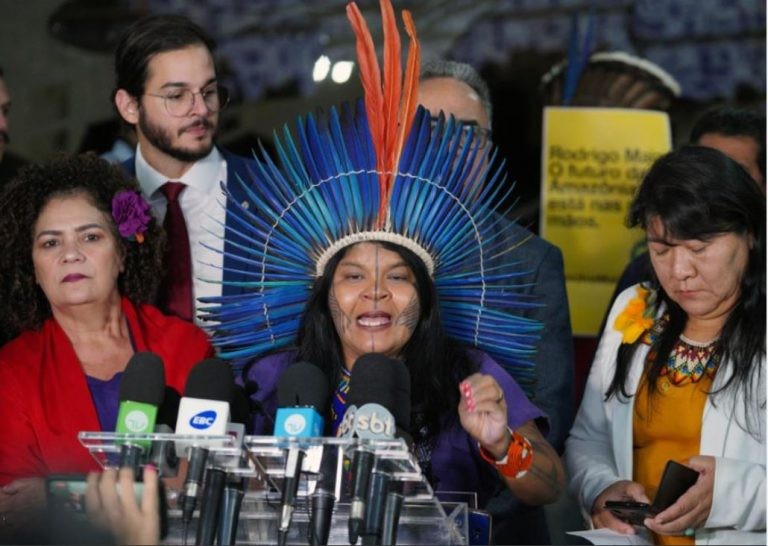 Cinco indígenas são eleitas para a Câmara dos Deputados