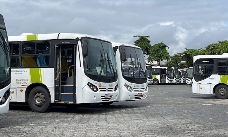 Motoristas continuam greve e São Vicente tem transporte público reduzido; Prefeitura abre processo para rescindir contrato